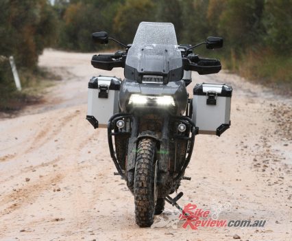 The headlights are powerful, we like the styling but it's not everyone's cup of tea.