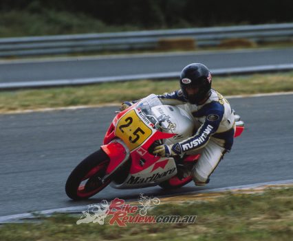 ... He mentioned that the Fior setup performed well with trail-braking.