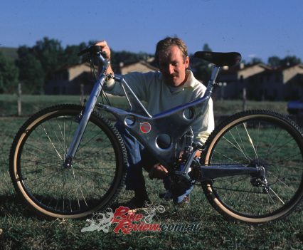 Claude self-designed an all-aluminium mountain bike.