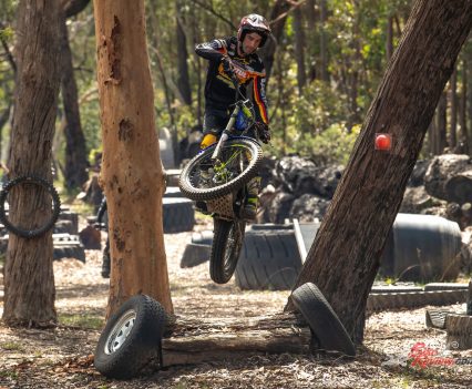 Thing we were rolling over, he would hit like a jump.