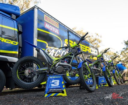 The bikes are ready to roll straight out of the box.