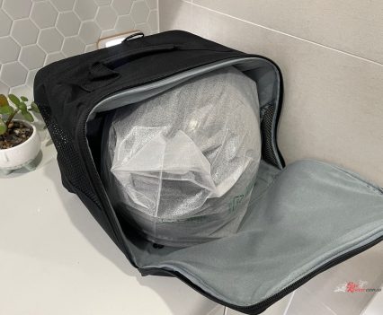 More packaging to keep it safe in shipping.