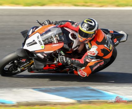 Maxwell was looking lightning fast at round one of 2022 until it all came crashing down a few laps in.