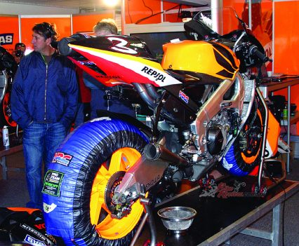 The Repsol Honda V5 marked a new era for MotoGP, with the extremely loud V5 breaking the eardrums of anyone who dared to get close.