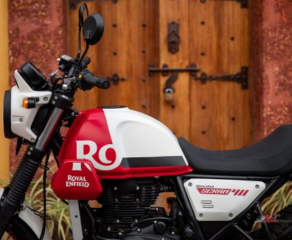 In true Royal Enfield fashion, the Scram 411 will be available in a heap of colours.