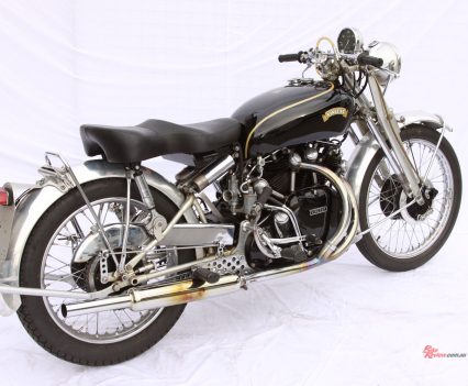 The Black Shadow we photographed has been immaculately cared for, who knows how many of the 1700 made are actually still around!