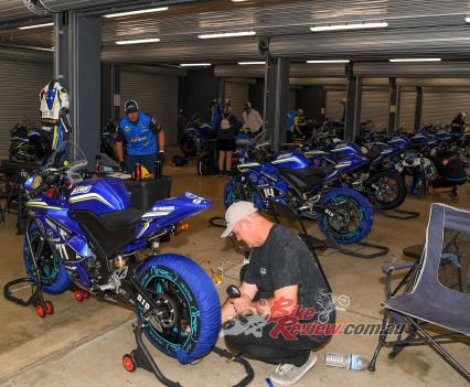 Preparation is on for Wakefield park this weekend.