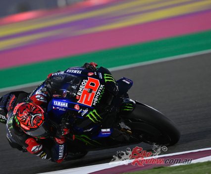 Fabio Quartararo took p2 in Q1 to get through to Q2.