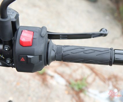 The new RbW throttle set-up hasn't solved the throttle snatch issue completely.