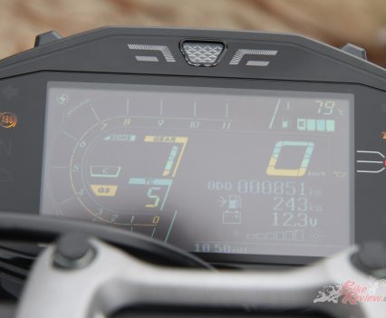 No TFT display for the 2022 model.