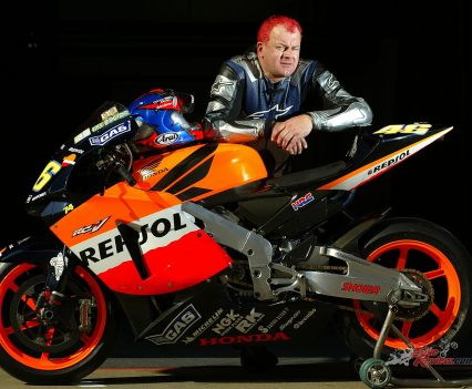 It's not often that you pick up the phone and it's someone on the other end asking if you'd like to ride Rossi's MotoGP bike...