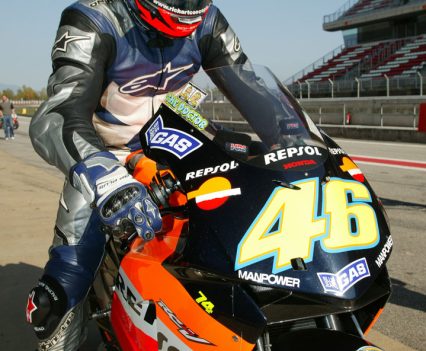 It came time to send the RC211V down pitlane.