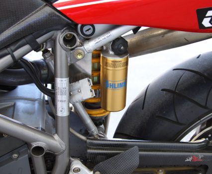Ohlins rear shock was high end stuff 22-years ago.