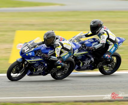 Harrison Watts and Hudson Thompson have been in an arm wrestle all season and after receiving equal points at Wakefield after three races, they are looking more like Siamese twins than fierce rivals. 