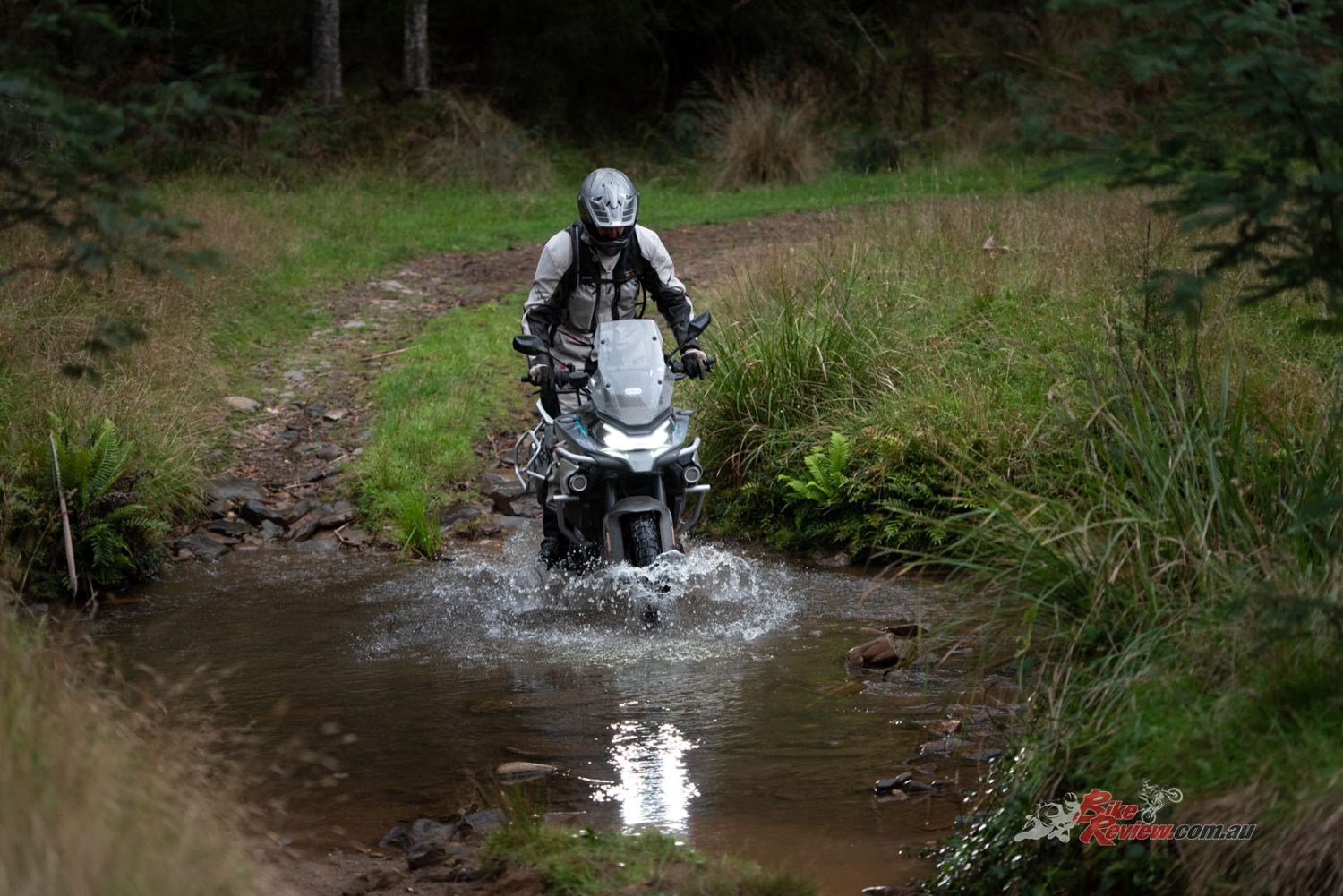 The 800MT was seriously put through its paces and came out the other end unscathed...