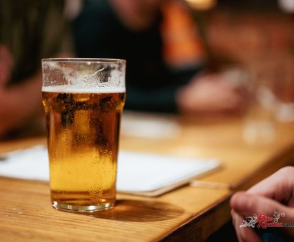 Can't beat a cold beer after a long ride.