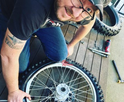 Being a soft tyre, they were very easy to fit to the rims.