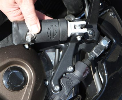 Ground clearance is OK by cruiser standards, but more would be welcome.