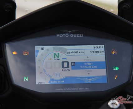 Information is clear an accessible on the TFT screen!