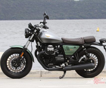 Relatively flat saddle.