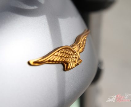 Golden Eagle on the fuel tank.