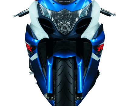 Dual inverted 43mm Showa BPF, fully adjustable, 118mm travel.