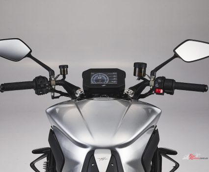 MV Agusta have put plenty of focus into their techy gadgets.