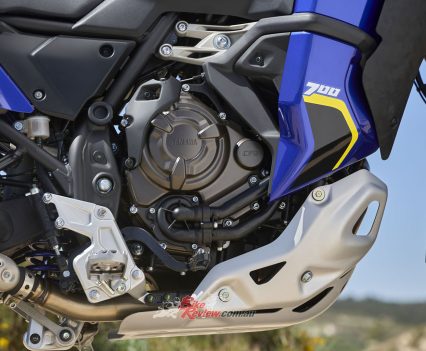 "That 270-degree crossplane crankshaft, and its associated uneven firing order that helps give the motor its eager throttle response."