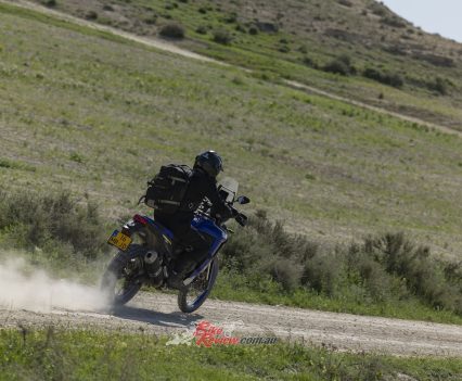 Obviously, with the Ténéré's weight, it's going to struggle at times. Mossy said the bike held up well despite this...