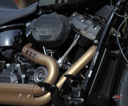 Zane mentioned that the Milwaukee-Eight V-Twin powerhouse....