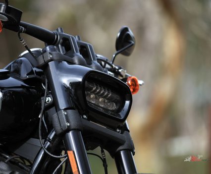 Mad max inspired LED headlight.