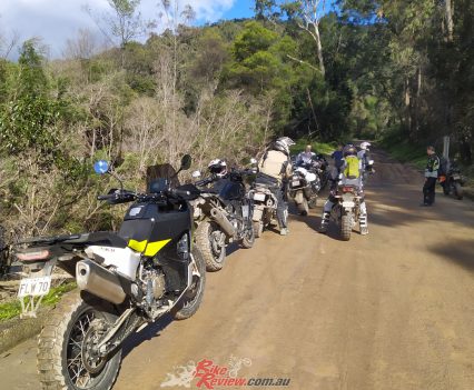 Pommie said he enjoyed his time on the Norden the most out of all the bikes available.