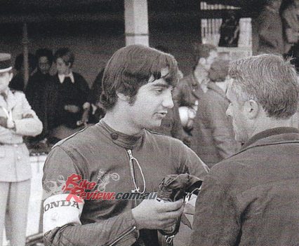 Michel Rougerie would go on to become one of the best known French motorcycle racers to exist...