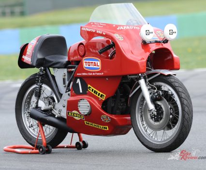 While Patrick's 950ss is a replica...