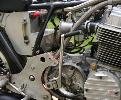 Imagine kick-starting this beast.