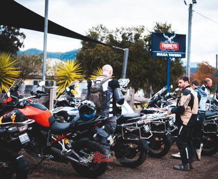 An awesome line-up of machines to chose from.