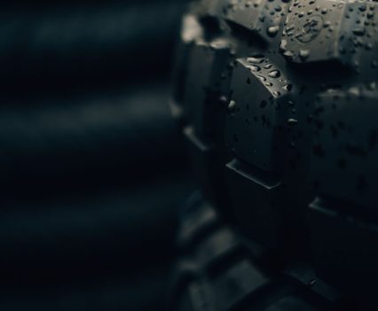 Comparing the tread from brand new...