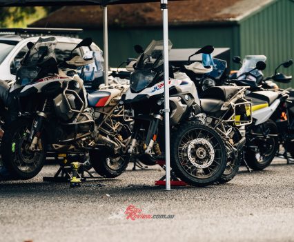 Such a wide variety to test out how the different weights and tyre sizes handled.