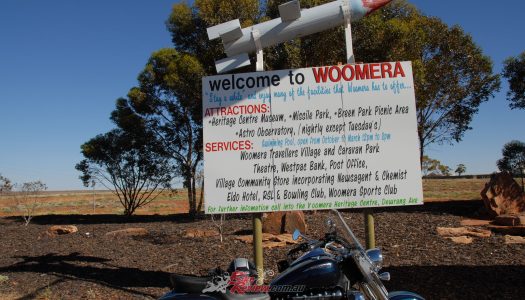 Bear Tracks: Riding Into Woomera, SA