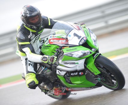 "I had a slight issue because Marcel had forgotten to tell me how to get the pit lane speed limiter off so I rode around the first 3 corners pressing every button I could find until it cleared and went off."