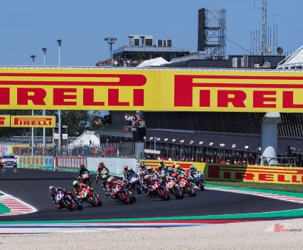 Bautista secured his second win of the Misano round after fighting his way past the reigning Champion to take Race 2 victory