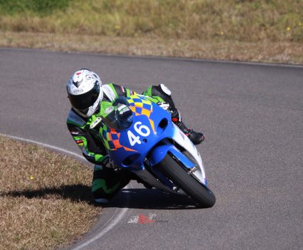 Andrew mentioned that the TZ250 felt at home on the winding corners of The Farm.