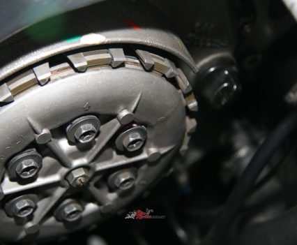 Yamaha factory dry clutch.