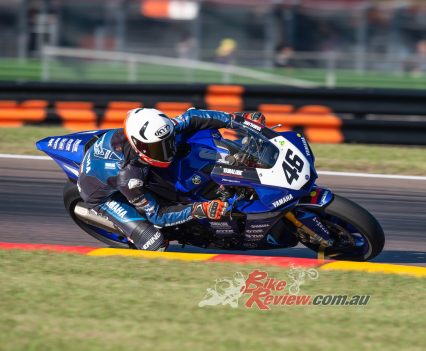 Mike Jones was fastest on day one at Hidden Valley...