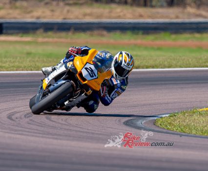 Daniel Falzon, race one, ASBK round four, Hidden Valley.