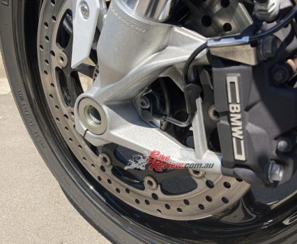 USA made two-piece Hayes calipers.