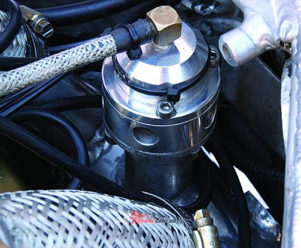 Neat BOV installation.