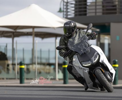 Despite the size, Andrew rated the handling of the CE 04 as pretty good, and had fun on it.