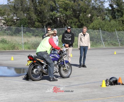 The first hour you won't even have the bike started.