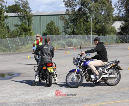 You'll be pushing it around and getting comfortable.